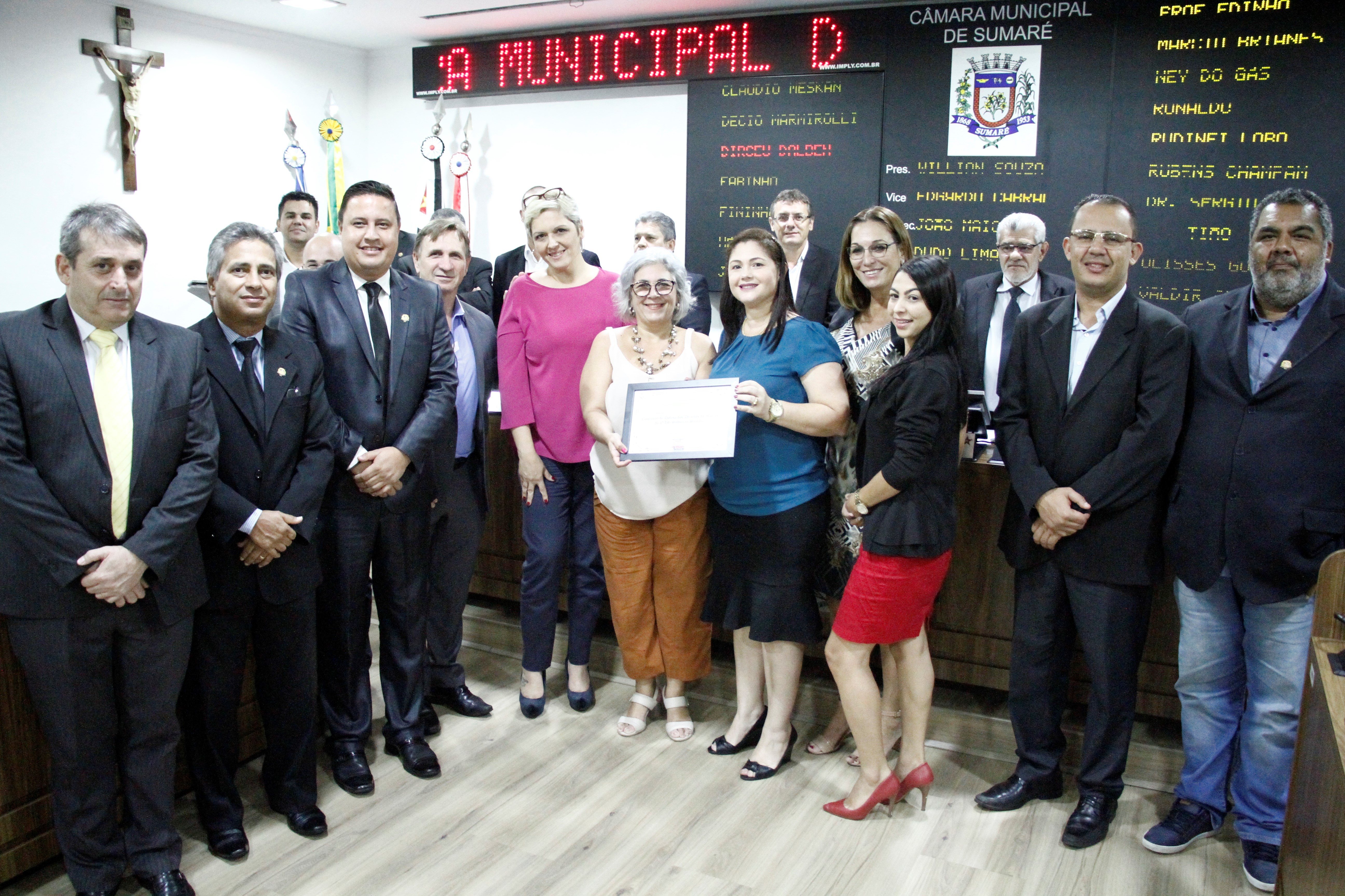 2019328_27.03 Comissão de Mulheres da OAB recebe homenagem na Câmara